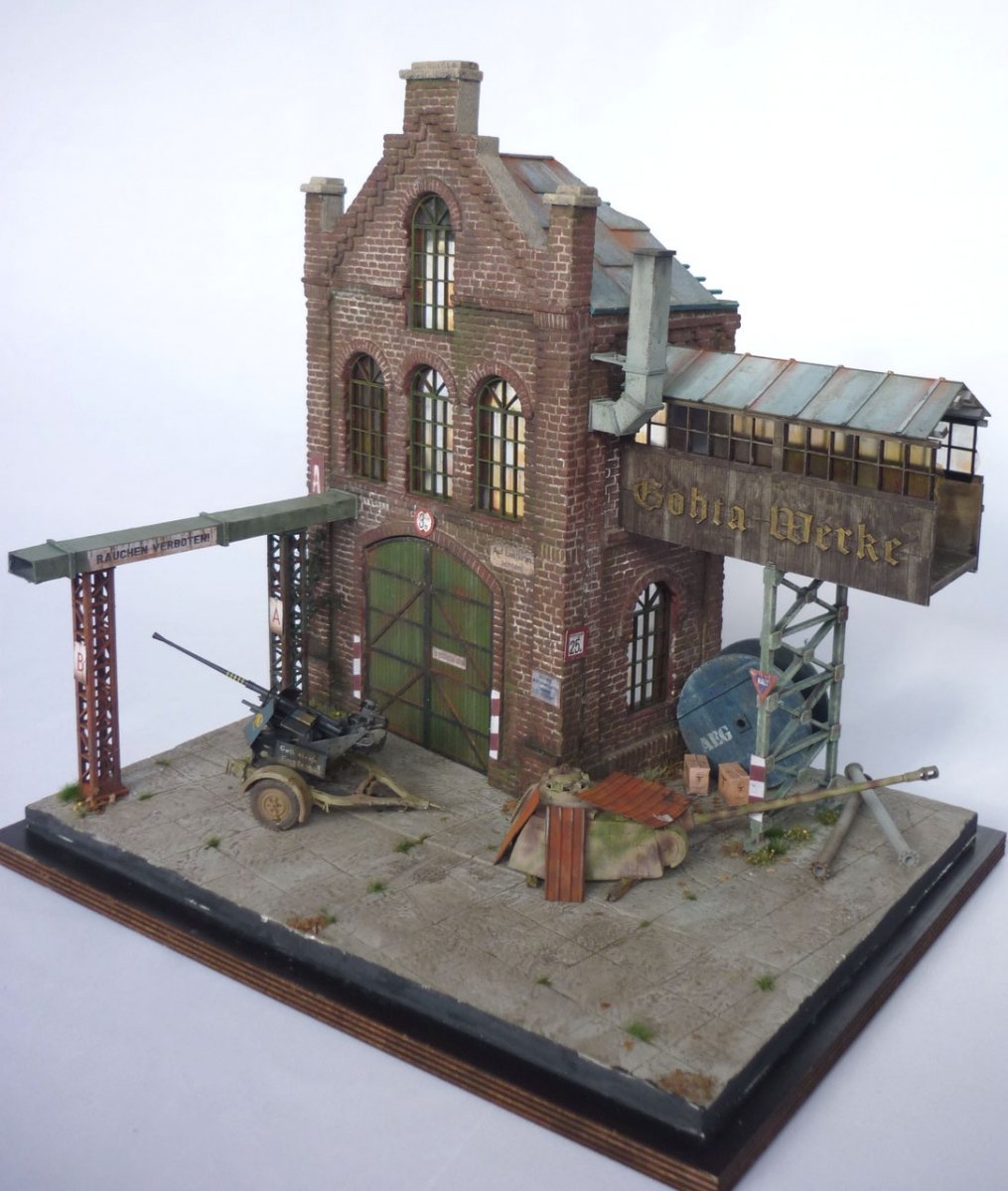RT-Diorama 35288 Diorama-Base: &amp;quot;Gohta Werke&amp;quot; 1/35 – zdjęcie 3