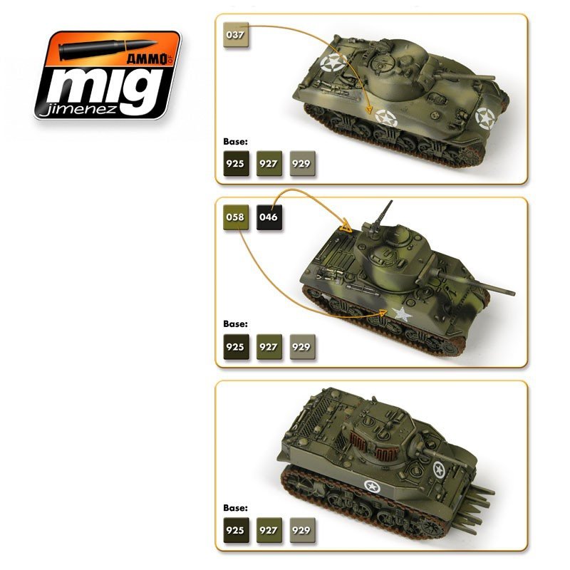 AMMO of Mig Jimenez 7119 WARGAME US ARMOR SET – image 2