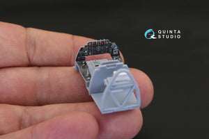 Quinta Studio QD48023 La-9 3D-Printed &amp;amp; coloured Interior on decal paper (for ARK kit) 1/48 – immagine 8