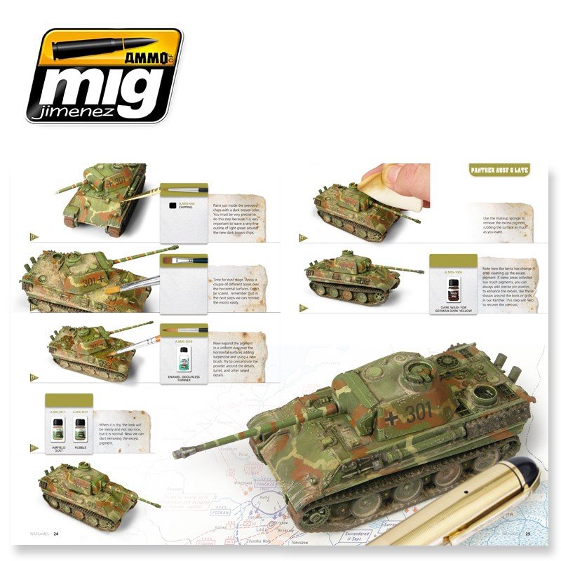 AMMO of Mig Jimenez 6003 PAINTING WARGAME TANKS (English) – zdjęcie 4