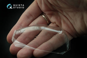 Quinta Studio QC48008 MiG-29 (All single seater version) vacuformed clear canopy (for GWH kits) 1/48 – image 4
