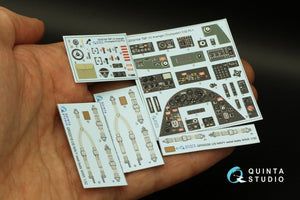 Quinta Studio QD32164 TBF-1C Avenger 3D-Printed &amp;amp; coloured Interior on decal paper (Trumpeter) 1/32 – zdjęcie 6