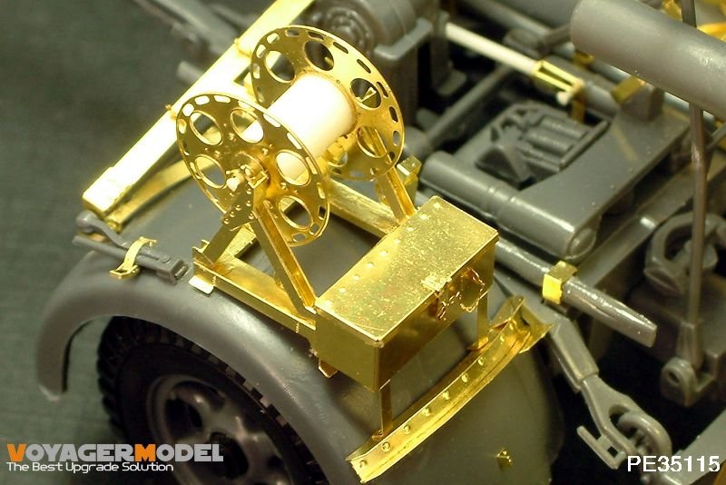 Voyager Model PE35115 88mm FLAK 36/37 wih Zundapp (For TAMIYA 35017/35283) 1/35 – Bild 4