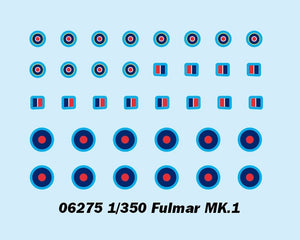 Trumpeter 06275 Fulmar MK.1 (6pcs.) 1/350 – zdjęcie 4