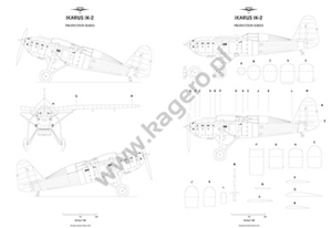 Kagero 96013 Ikarus IK-2 EN – zdjęcie 3