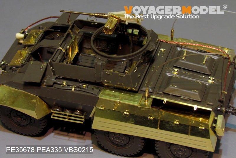 Voyager Model PE35678 WWII US M20 armored utility car basic (atenna baseinclude)（For TAMIYA 35234） 1/35 – image 2