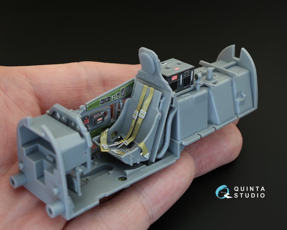 Quinta Studio QD32005 P-51D (Early) 3D-Printed &amp;amp; coloured Interior on decal paper (for Tamiya kit) 1/32 – zdjęcie 7