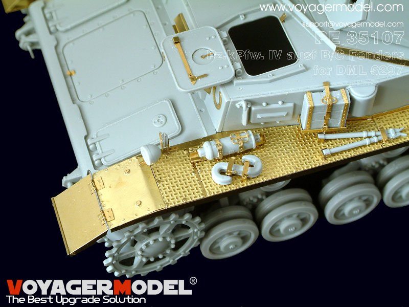 Voyager Model PE35107 Pz.kPfw. IV Ausf B/C (For DRAGON 6297) 1/35 – zdjęcie 12