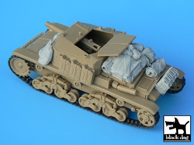 Black Dog T35004 Semovente M40-75/18 accessories set for Tamiya kits 1/35 – zdjęcie 3