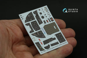 Quinta Studio QD24002 Hawker Typhoon (Car Door) 3D-Printed &amp;amp; coloured Interior on decal paper (Airfix) 1/24 – zdjęcie 9