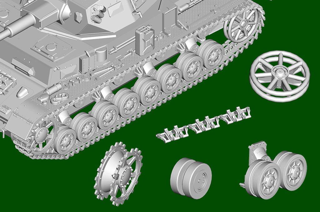 Hobby Boss 84840 German Pzkpfw IV Ausf.F2 Medium Tank 1/48 – image 11