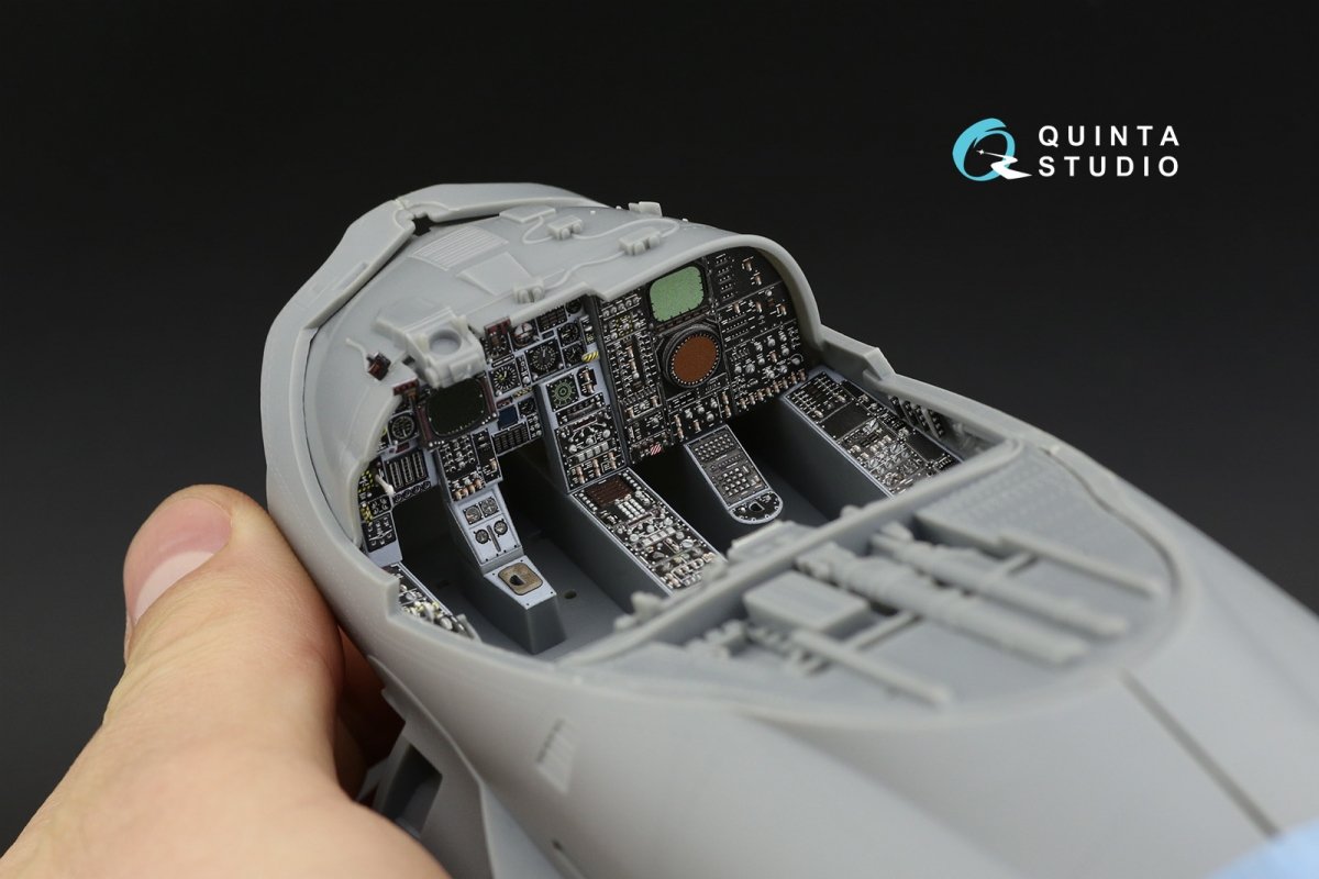 Quinta Studio QD32107 A-6E TRAM Intruder 3D-Printed &amp;amp; coloured Interior on decal paper (Trumpeter) 1/32 – zdjęcie 5