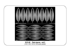 Aber 35D38 Palm leaves – set 2 1/35 – immagine 5