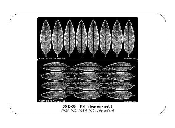 Aber 35D38 Palm leaves – set 2 1/35 – immagine 5