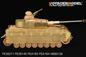 Voyager Model PEA164 WWII German Panzer.IV Ausf.J &amp;quot;Thoma shields&amp;quot; wire mesh schürzen (For All) 1/35 – zdjęcie 11