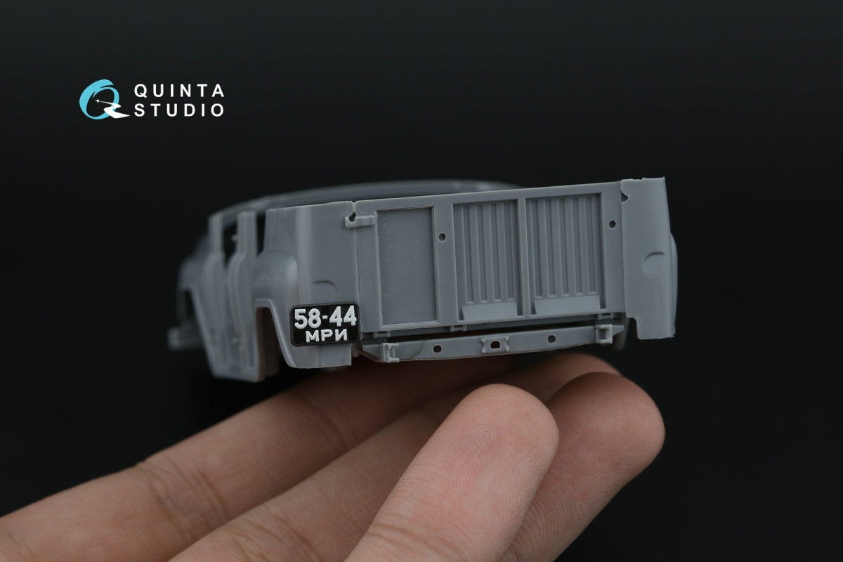 Quinta Studio QP35003 Typesetting USSR license plates 1959-1980 (State Standart 3207-58) (All kits) 1/35 – zdjęcie 10