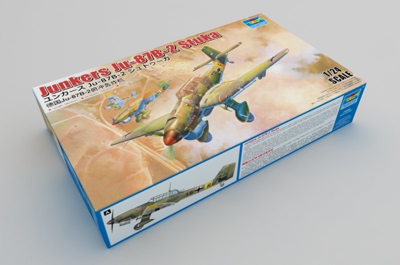 Trumpeter 02421 Junkers Ju-87B-2 Stuka 1/24 – zdjęcie 6