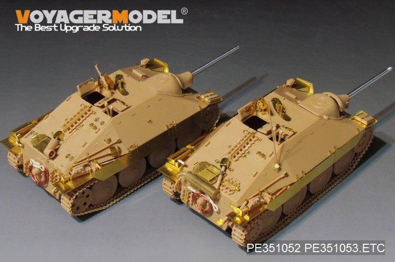 Voyager Model PE351052B WWII German Sd.Kfz.138/2 Hetzer Tank Destroyer Early Version (B ver include Gun Barrel) For ACADMY 13278 1/35 – image 16