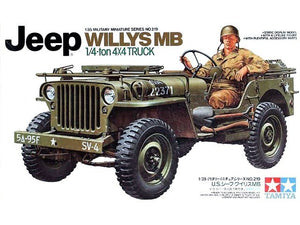 Tamiya 35219 US Jeep Willys MB 1/4 Ton Truck 1/35 – zdjęcie 2
