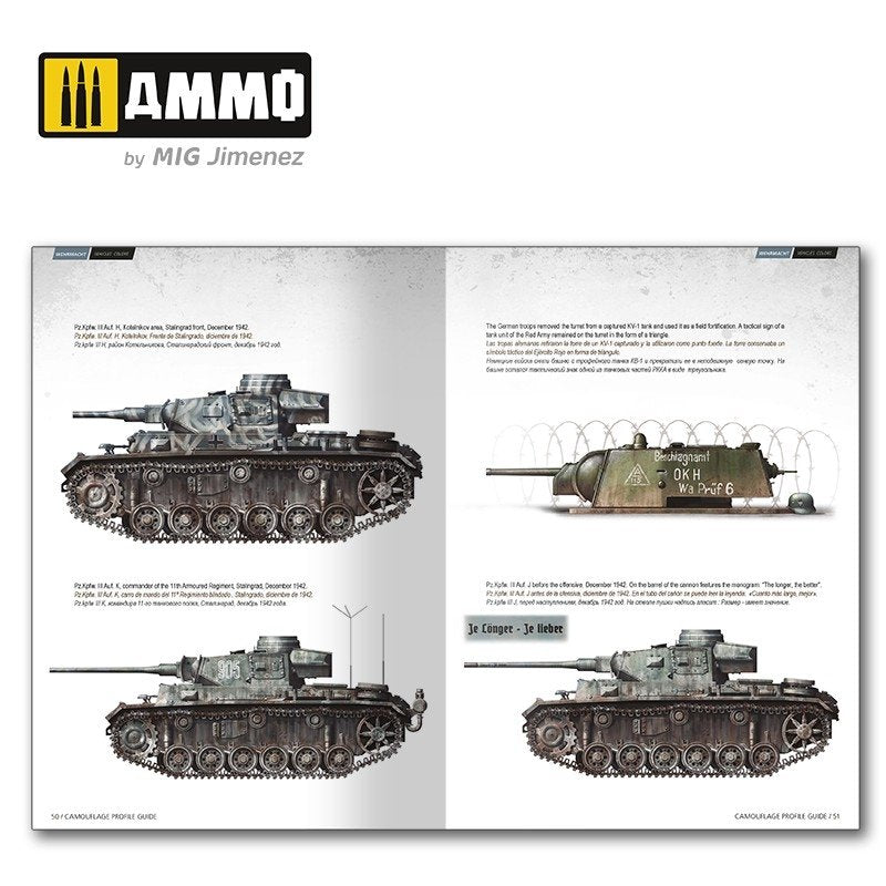 Ammo of Mig 6146 Stalingrad Vehicles Colors - German and Russian Camouflages in the Battle of Stalingrad (Multilingual) – zdjęcie 8