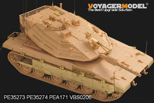 Voyager Model PE35274 Modern Merkava Mk.IV MBT Side Skirts (For ACADEMY 13213) 1/35 – zdjęcie 3