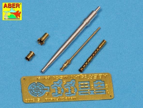 Aber 35L-106N Barrels set KwK.30 &amp;amp; MG 34 for Pz.Kpfw. II, Ausf. A-F 1/35