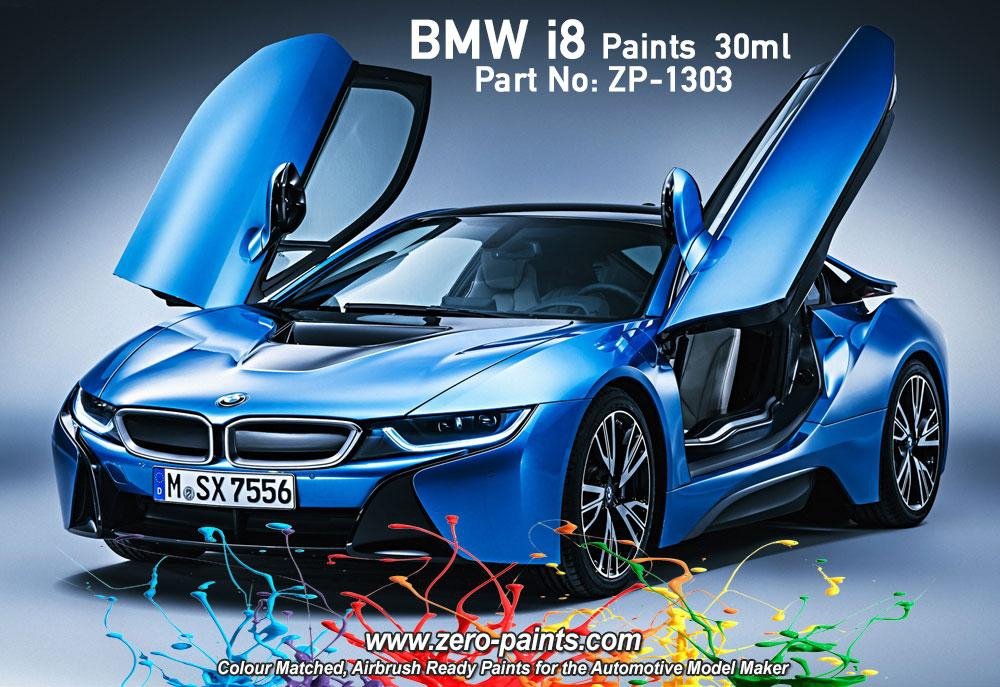 Zero Paints ZP-1303-GR BMW i8 Sophisto Gray 30ml – image 2