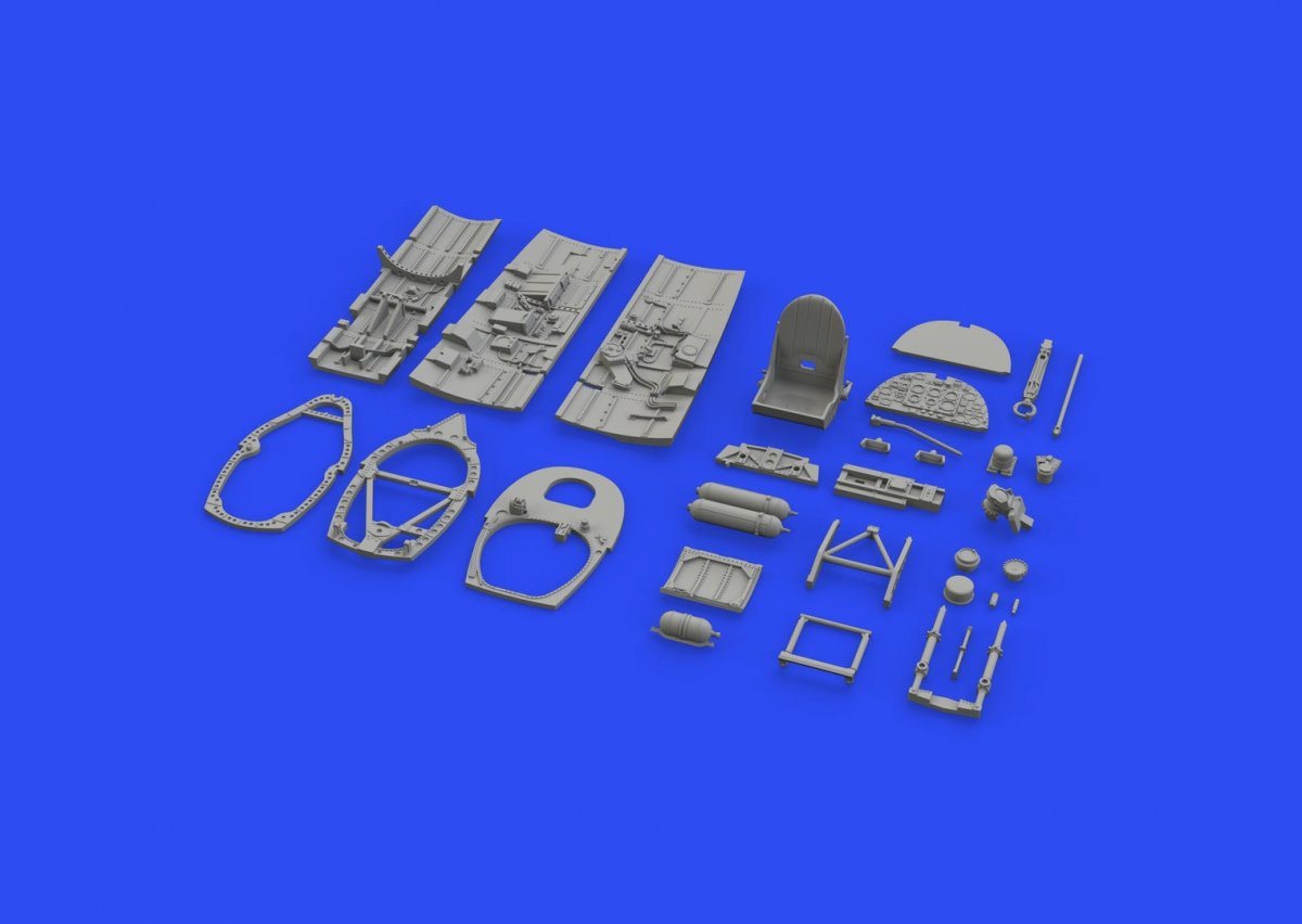 Eduard 648621 Spitfire Mk.II cockpit EDUARD 1/48 – zdjęcie 2