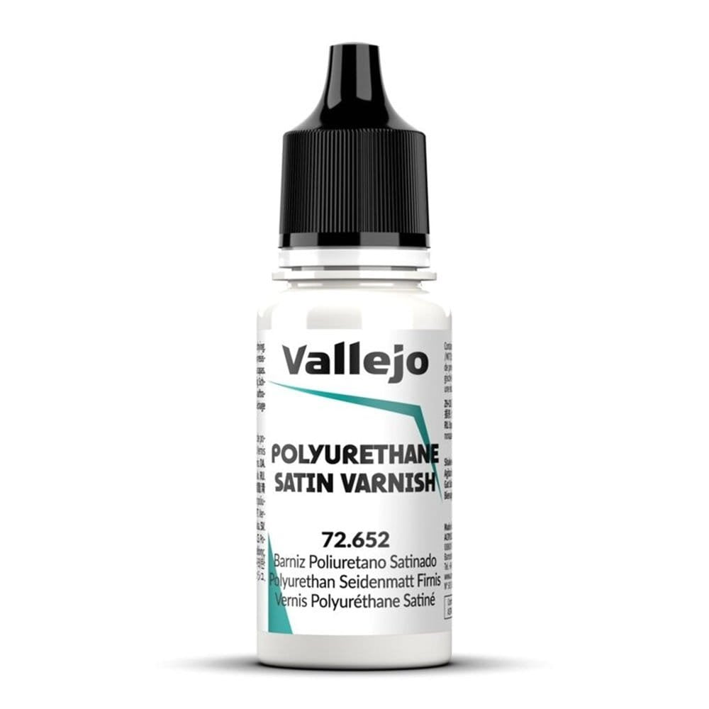 Vallejo 72652 Polyurethane Satin Varnish 18ml