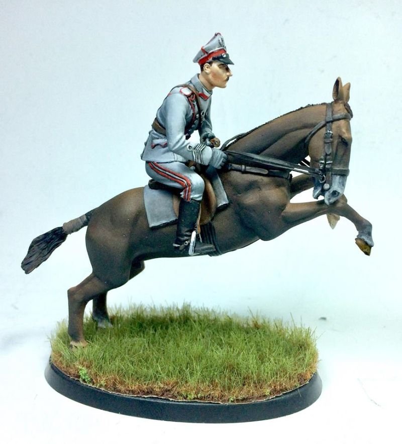 ToRo Model 35F117 - Greater Poland Forces 1919 - Lt Col Wladyslaw Anders Commander of the 1st Greater Poland Uhlan Regiment, Babruysk area, summer 1919 1/35 – zdjęcie 3