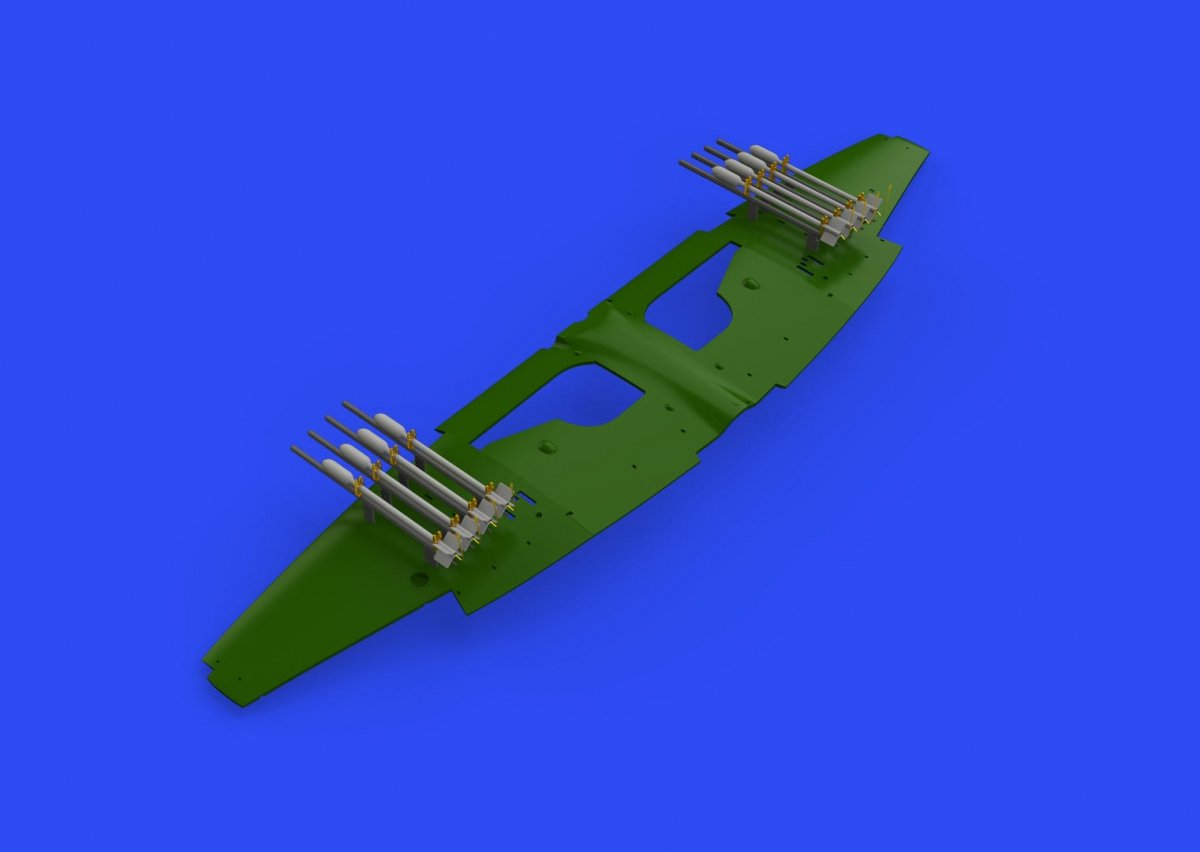 Eduard 648641 RP-3 60lb rockets for Tempest Mk.II EDUARD/SPECIAL HOBBY 1/48 – zdjęcie 3