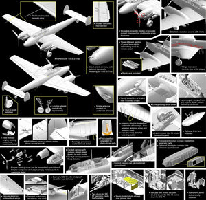 Cyber Hobby 3209 Bf 110 E-2 Trop 1/32 – image 3