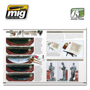 AMMO of Mig EURO0012 Jimenez LANDSCAPES OF WAR: THE GREATEST GUIDE - DIORAMAS Vol.III - Rural Enviroments (English) – zdjęcie 5