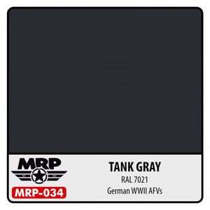 MR. Paint MRP-034 Tank Gray RAL 7021 WWII German AFV 30ml