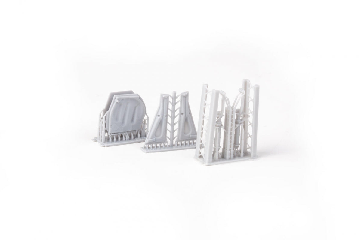 Eduard 672446 P-51D undercarriage legs PRINT for ARMA HOBBY 1/72