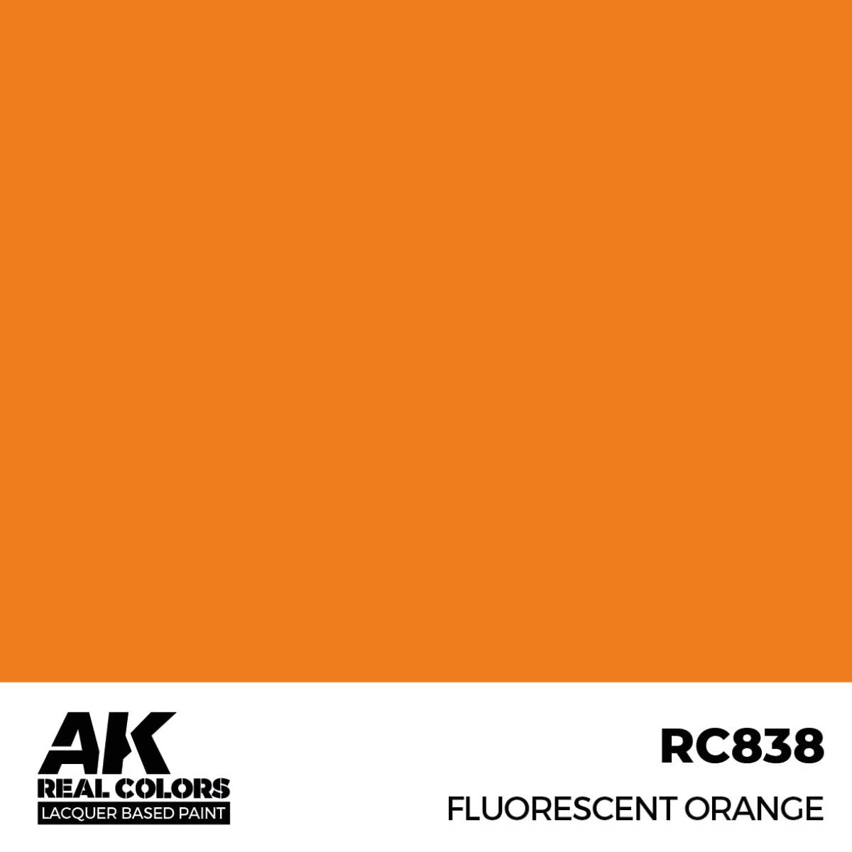 AK Interactive RC838 Fluorescent Orange 17 ml