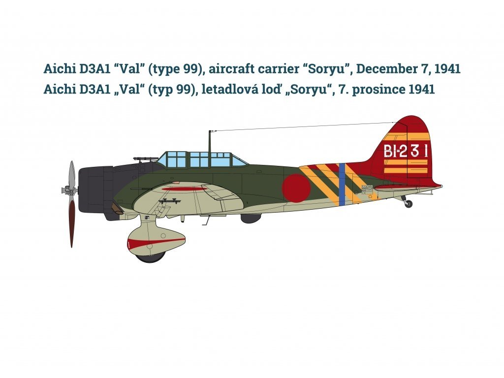 Infinity Models INF3205 Aichi D3A1 Val 1/32 – zdjęcie 2