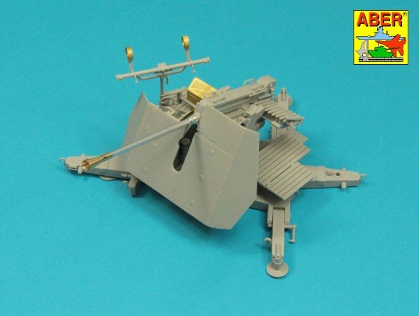 Aber 35L-319 German 5 cm barrel for AA guns Flak 41 1/35 – zdjęcie 9