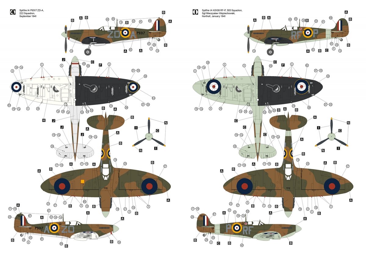 Hobby 2000 32001 Supermarine Spitfire IA 1/32 – zdjęcie 4