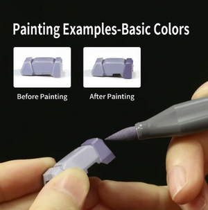 DSPIAE MK-09 Water-Based Soft Head Marker Violet – zdjęcie 3