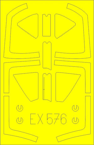 Eduard EX576 Harrier T.2/ T.4/ T.8 KINETIC MODEL 1/48
