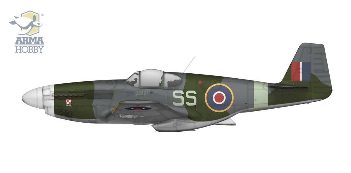 Arma Hobby 70069 P-51 B Mustang Deluxe Set 1/72 – zdjęcie 6