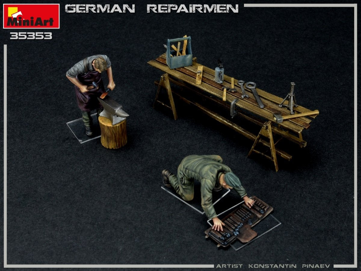 Miniart 35353 GERMAN REPAIRMEN 1/35 – zdjęcie 3
