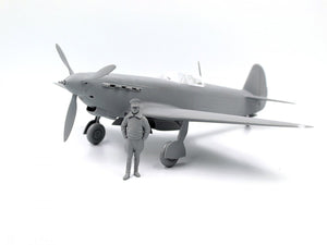 ICM 32092 Normandie-Niémen. Plane of Marcel Lefevre (Yak-9T with Marcel Lefevre figure) 1/32 – zdjęcie 6