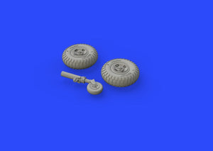 Eduard 672147 Spitfire Mk. VIII wheels - 4 spoke w/ pattern EDUARD 1/72 – zdjęcie 2