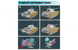 Rye Field Model 5068 Pz.Kpfw.IV J mit Panther F Turret 1/35 – image 3