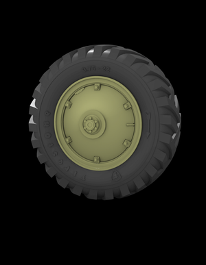 Panzer Art RE35-734 M39 Csaba Road wheels (Firestone) 1/35 – zdjęcie 3