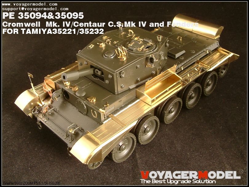 Voyager Model PE35094 Cromwell Mk. IV/Centaur C.S.Mk IV (For TAMIYA 35221/35232) 1/35 – zdjęcie 3