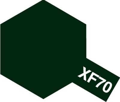 Tamiya XF70 Dark Green 2 (81770) Acrylic paint 10ml – zdjęcie 3