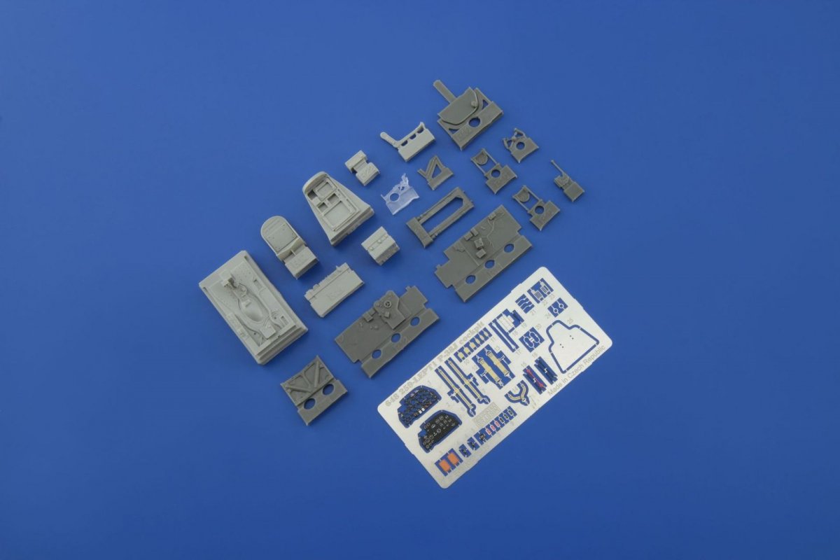 Eduard 648259 P-38J cockpit ACADEMY 1/48 – zdjęcie 6